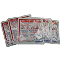 Pack of 5 Burnshield Emergency Burncare Dressing 10x10cm by EVAQ8